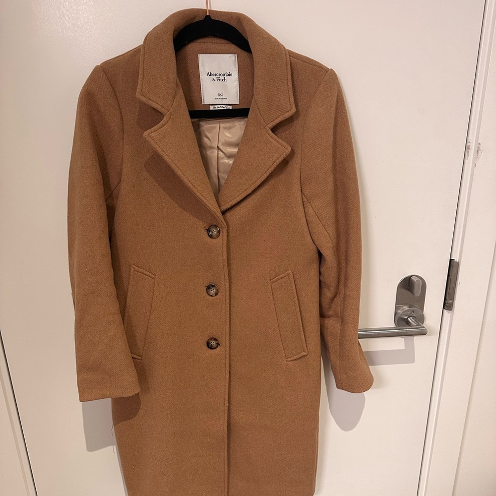 Wool Blend Dad Coat